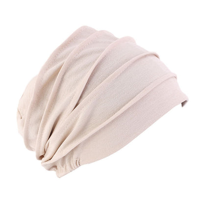 Amazon high quality supply Women's pullover cap chemotherapy cap nightcap hair loss hat TJM-267