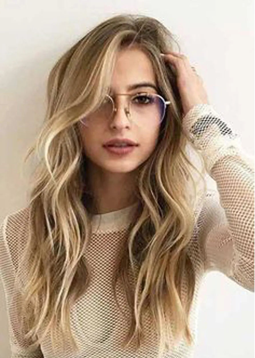 Super Long Length Big Curly 100% Human Hair Capless Wig 26 Inches