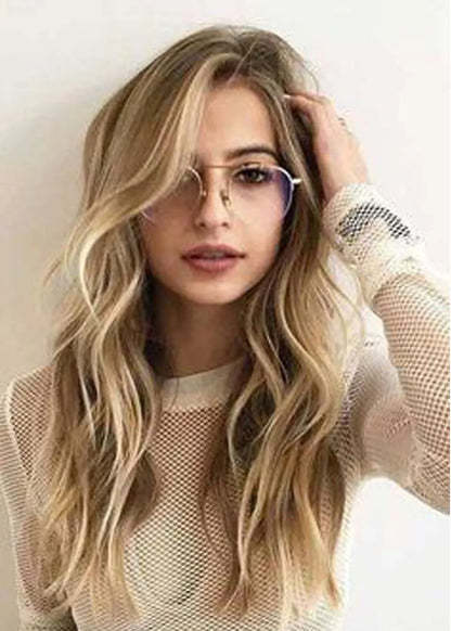 Super Long Length Big Curly 100% Human Hair Capless Wig 26 Inches