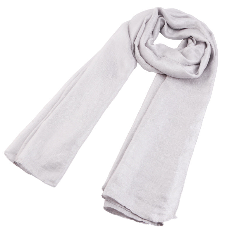 Spring and Autumn New Linen Cloak, Scarf, Headband, Hat, Headband, Cotton Scarf JDWJ-24H
