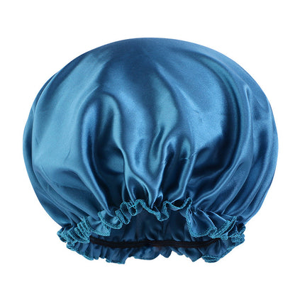 Satin lace nightcap women's round cap hair care CAP Beauty hair cap TJM-250