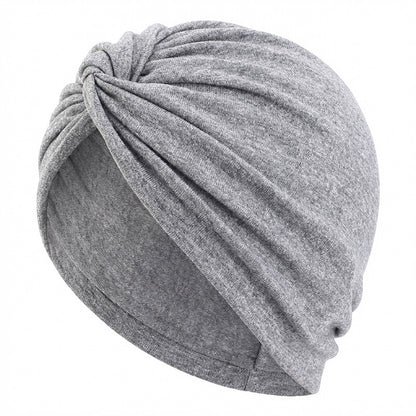 New Thickened Ethnic Style Elastic Cross-Twist Hat, Headscarf Hat, Indian Hat, Headwrap Hat Jdt-163J