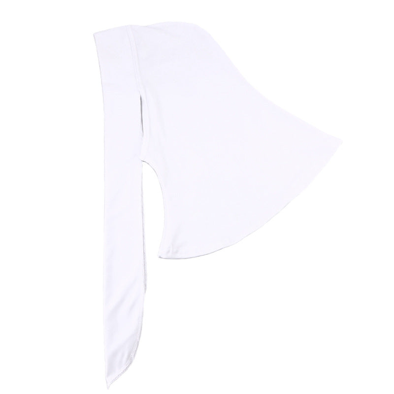 New Cross-Border Style Skin-Friendly Tie-On Headscarf, Solid Color Long Scarf, Headscarf Hat, Head Wrap, Head Cover Jdt-490G