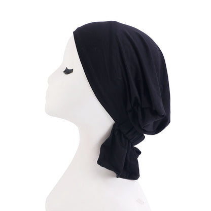 Cross-border supply of new solid color elastic turtle cap modal cotton base cap ethnic cap JDT-231C