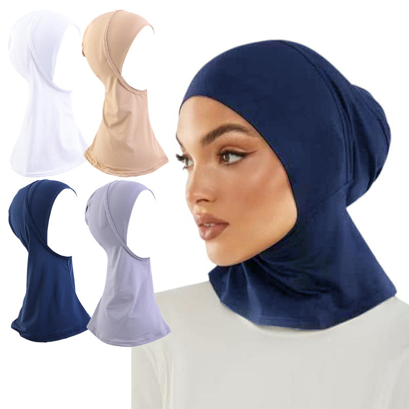 Four-Season Long Neck Cover-Up Hat, Head Wrap, Hair Protection Headscarf, Scarf Jdt-490