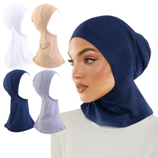 Four-Season Long Neck Cover-Up Hat, Head Wrap, Hair Protection Headscarf, Scarf Jdt-490