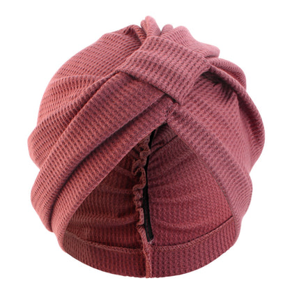 Amazon's New Cotton Waffle Turban Hat Ethnic Turban Turban Jdt-433G