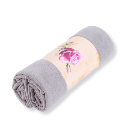 Cotton long tail wrap headscarf toe cap Women's headscarf cap plain scarf hat WJ-26
