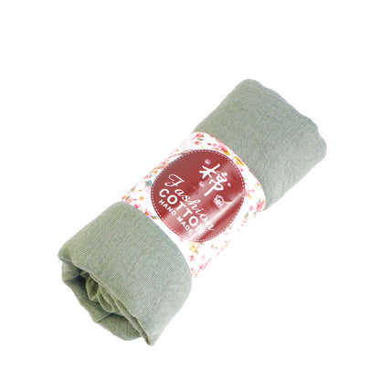Breathable cotton and linen headscarf, bubble gauze scarf, wrapped headscarf, headscarf cap JDWJ-32