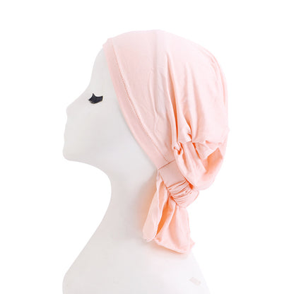 Cross-border supply of new solid color elastic turtle cap modal cotton base cap ethnic cap JDT-231C
