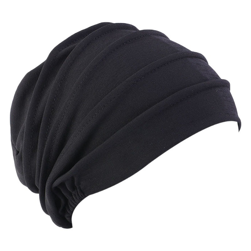 Amazon high quality supply Women's pullover cap chemotherapy cap nightcap hair loss hat TJM-267