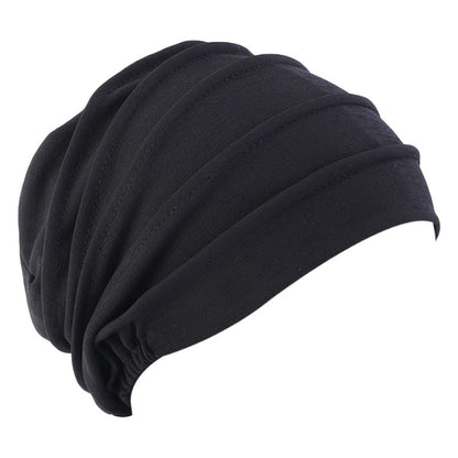 Amazon high quality supply Women's pullover cap chemotherapy cap nightcap hair loss hat TJM-267