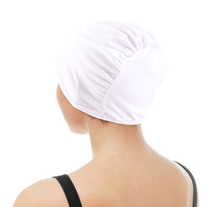 Cross-Border Hot-Selling Base Cap, Elastic Headscarf Hat, Head Wrap Hat, Solid Color Hair Protection Hat Tjm-262-1