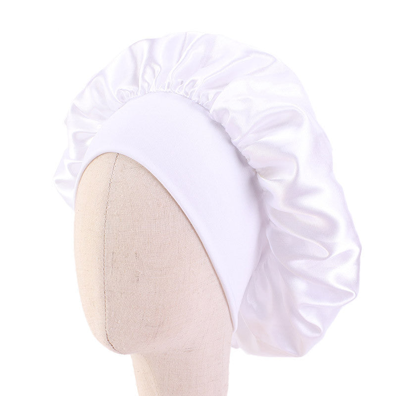 Children's Wide-brimmed Nightcap Stretch Hair Band Hat Baby's Tape Hat K-21
