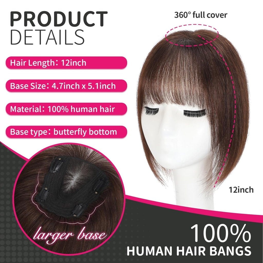 Hair Toppers wigs for Women Real Human Hair with Thinning Hair Lace Base Hair Pieces