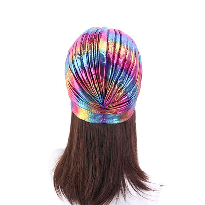 Trendy Laser-Printed Indian Hats, Headscarf Hats, and Headwrap Hats Popular in Europe and America