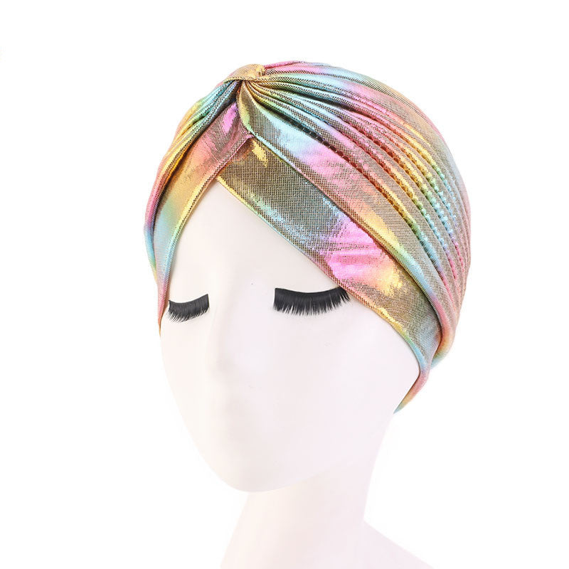 Trendy Laser-Printed Indian Hats, Headscarf Hats, and Headwrap Hats Popular in Europe and America
