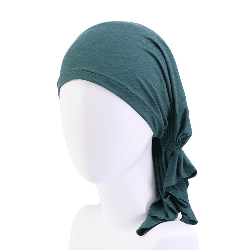 Amazon Best Selling New Headscarf Modal Stretch Headscarf Hat Pirate Hat Baotou Hat