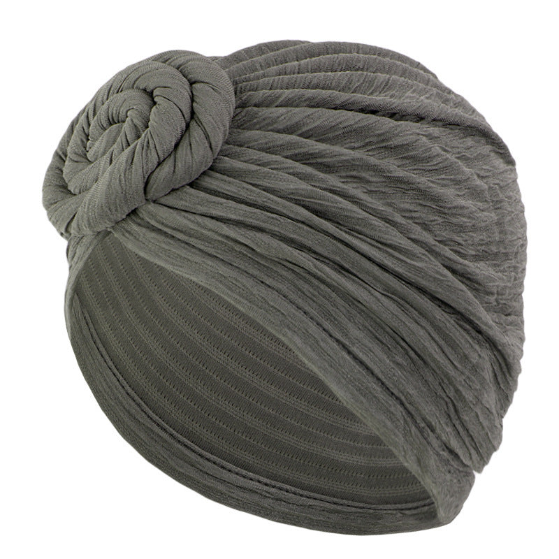 Amazon Retro Floral Pattern Snail Pattern Headscarf Hat Chemo Hat Head Wrap Cloth Hat Jdt-282I