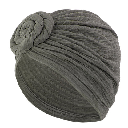 Amazon Retro Floral Pattern Snail Pattern Headscarf Hat Chemo Hat Head Wrap Cloth Hat Jdt-282I