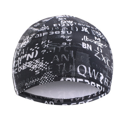 Cross-Border Supply Elastic Headband Round Hat Cashew Flower Pattern Wig Cap Hair Protection Cap Wave Dome Cap Jdu-20F