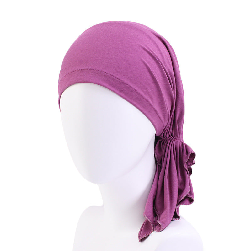 Amazon Best Selling New Headscarf Modal Stretch Headscarf Hat Pirate Hat Baotou Hat