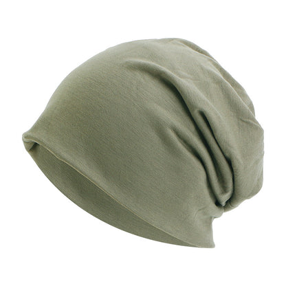 Amazon New Men's and Women's Plain Light Plate Cotton Pullover Cap Baotou Moon Cap Tone Cap JDU-54