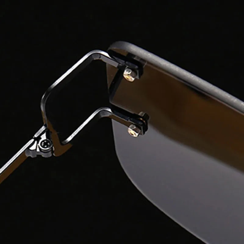 Vintage Style Women's Metal Frame Anti UV Poly Carbonate Goggle Shape Sunglasses