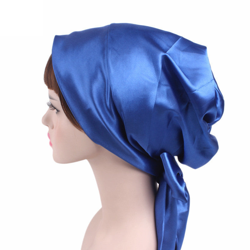 New Color Ding Hood Women's Printed Tie Tape Hat Pastoral Style Ribbon Braid Hat TJM-226