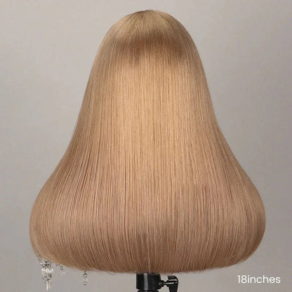Easily Care Pre-cut Lace Straight Bob Haircut Wig