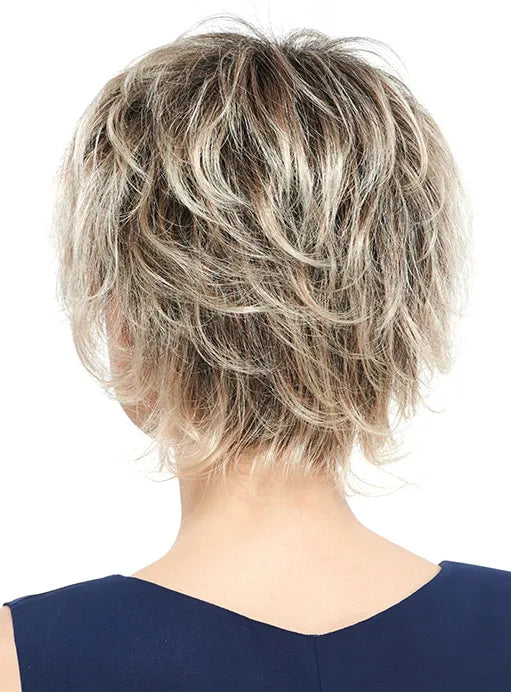 COSCOSS? Glamorous Short Wavy Capless Synthetic Wig 6 Inches