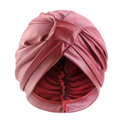 Amazon's new leather retro knotted square headscarf cap, toe cap, and headscarf JDT-433I