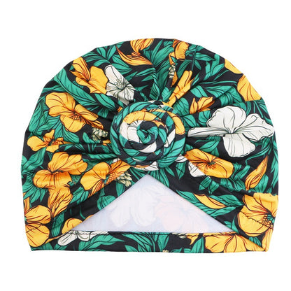 European and American New Style Snail-Patterned Headscarf Hat, African-Style Printed Clothing Hat Jdt-342F