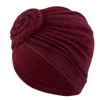 Amazon Retro Floral Pattern Snail Pattern Headscarf Hat Chemo Hat Head Wrap Cloth Hat Jdt-282I