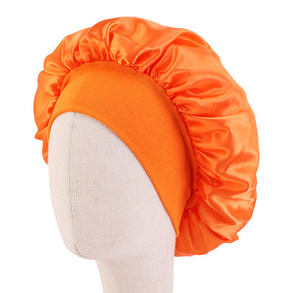 Children's Wide-brimmed Nightcap Stretch Hair Band Hat Baby's Tape Hat K-21
