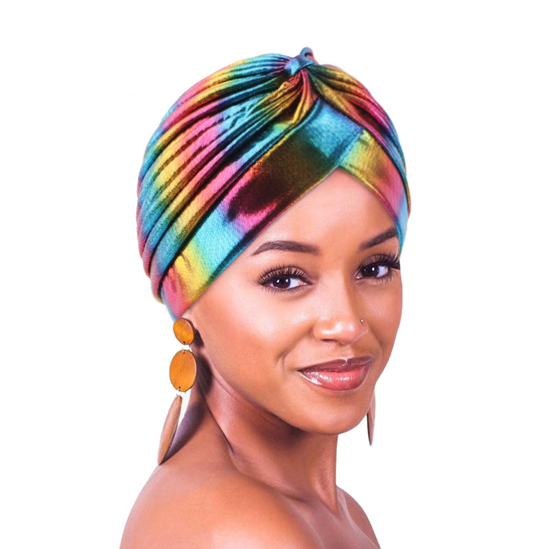 Trendy Laser-Printed Indian Hats, Headscarf Hats, and Headwrap Hats Popular in Europe and America