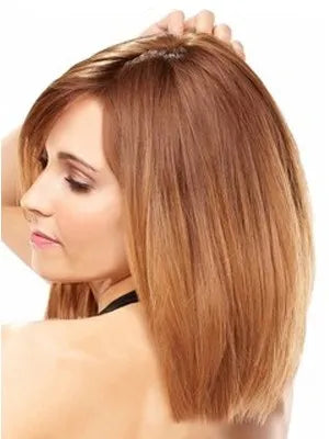 The Graceful Hairstyle Medium Straight Lace Front Bob Style Wig 14 Inches