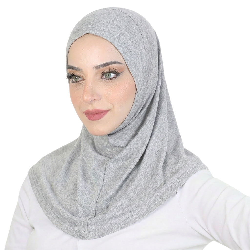 Cross-Border Modal Skin-Friendly Headscarf, Head Wrap, Headgear, Long Head Cover Hat Jdt-490C