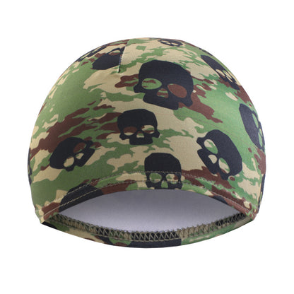 Cross-Border Supply Elastic Headband Round Hat Cashew Flower Pattern Wig Cap Hair Protection Cap Wave Dome Cap Jdu-20F