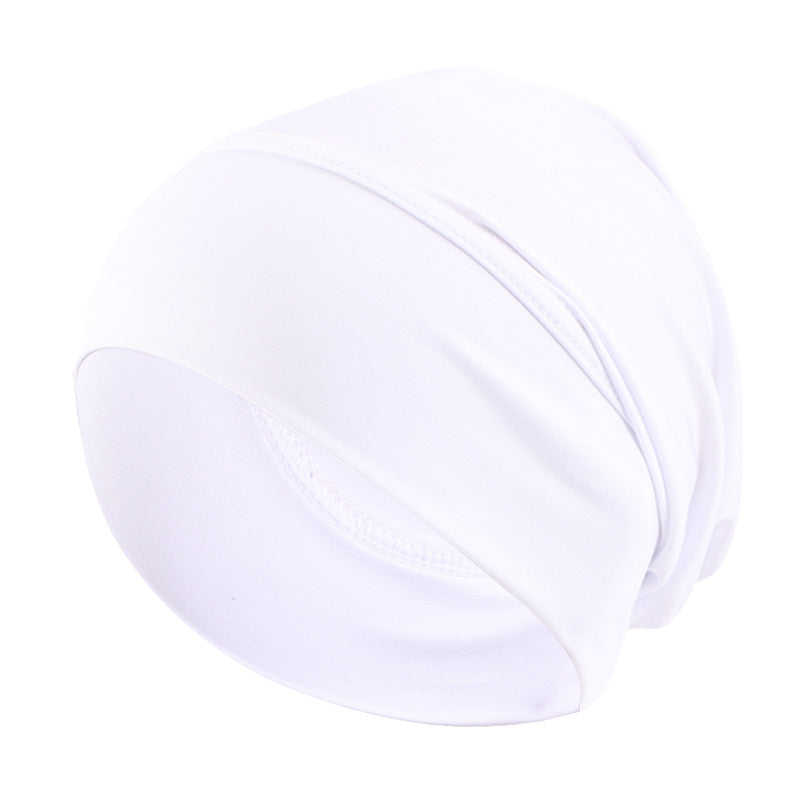 Cross-border supply of ethnic-style elastic turf cap base cap chemotherapy cap baotou hair care cap JDT-485