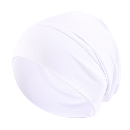 Cross-border supply of ethnic-style elastic turf cap base cap chemotherapy cap baotou hair care cap JDT-485