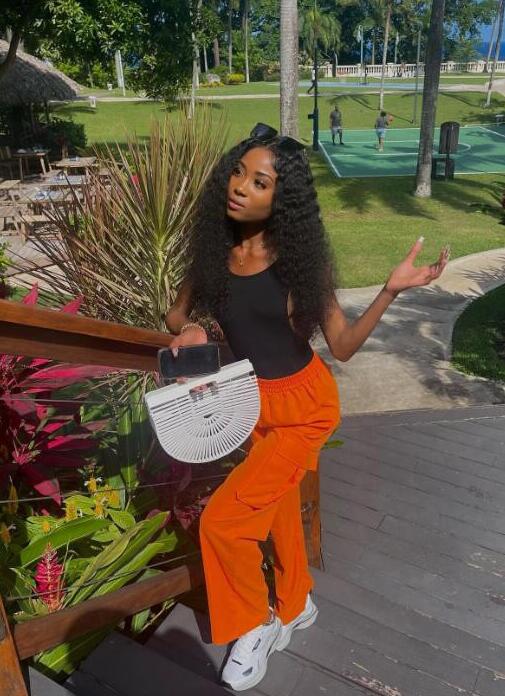 Lange lockige gewellte Echthaarperücke Top Level