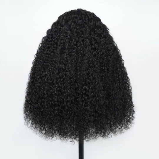 Trendy geflochtene Perücken aus menschlichem Haar mit lockiger Spitze