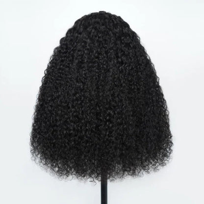 Trendy geflochtene Perücken aus menschlichem Haar mit lockiger Spitze